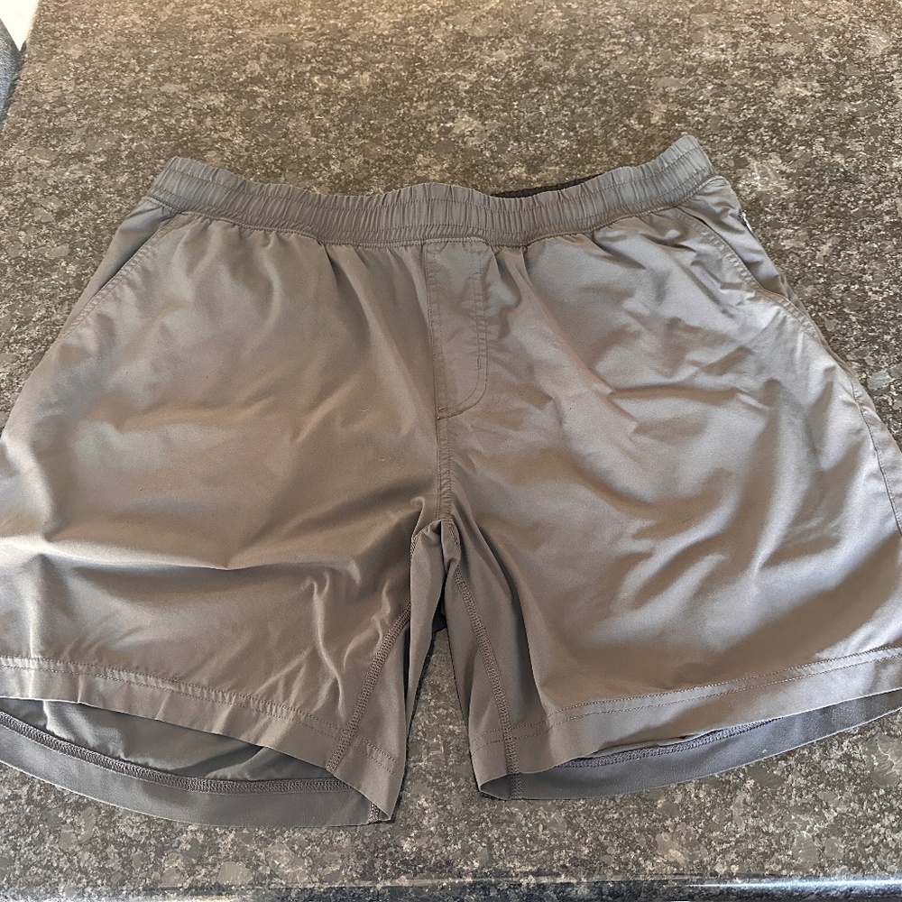 Rhone Mako Gray Shorts- XL Unlined.